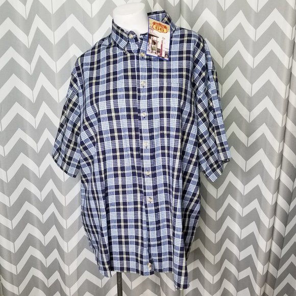 Route 66 Other - NWT ROUTE 66 plaid button up